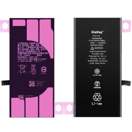 iPhone 11 Utra Original Capacity 3.83V 3680mAh CE MSDS Batteries For iPhone 11 Ultra Original Battery Replacement